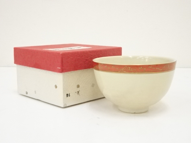 JAPANESE TEA CEREMONY / TEA BOWL CHAWAN BY TOZAN KATO 